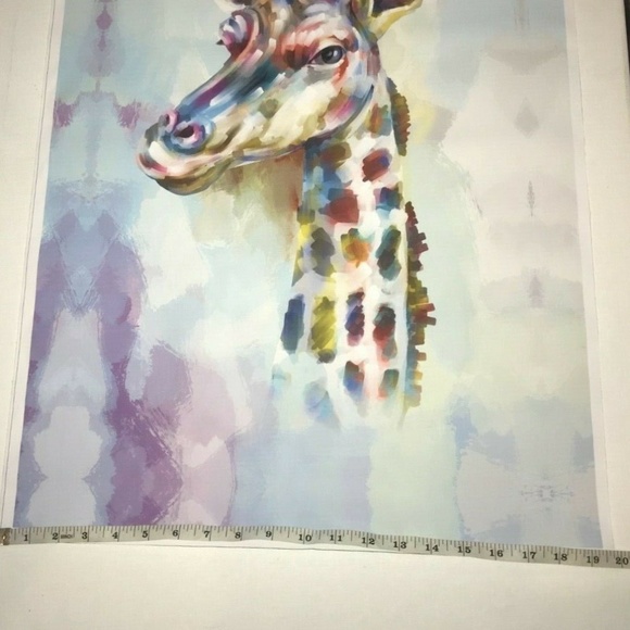 Wall Decor Art Posters Painting Giraffe Nursery Play Room Animal Zoo Decoration - Picture 5 of 5